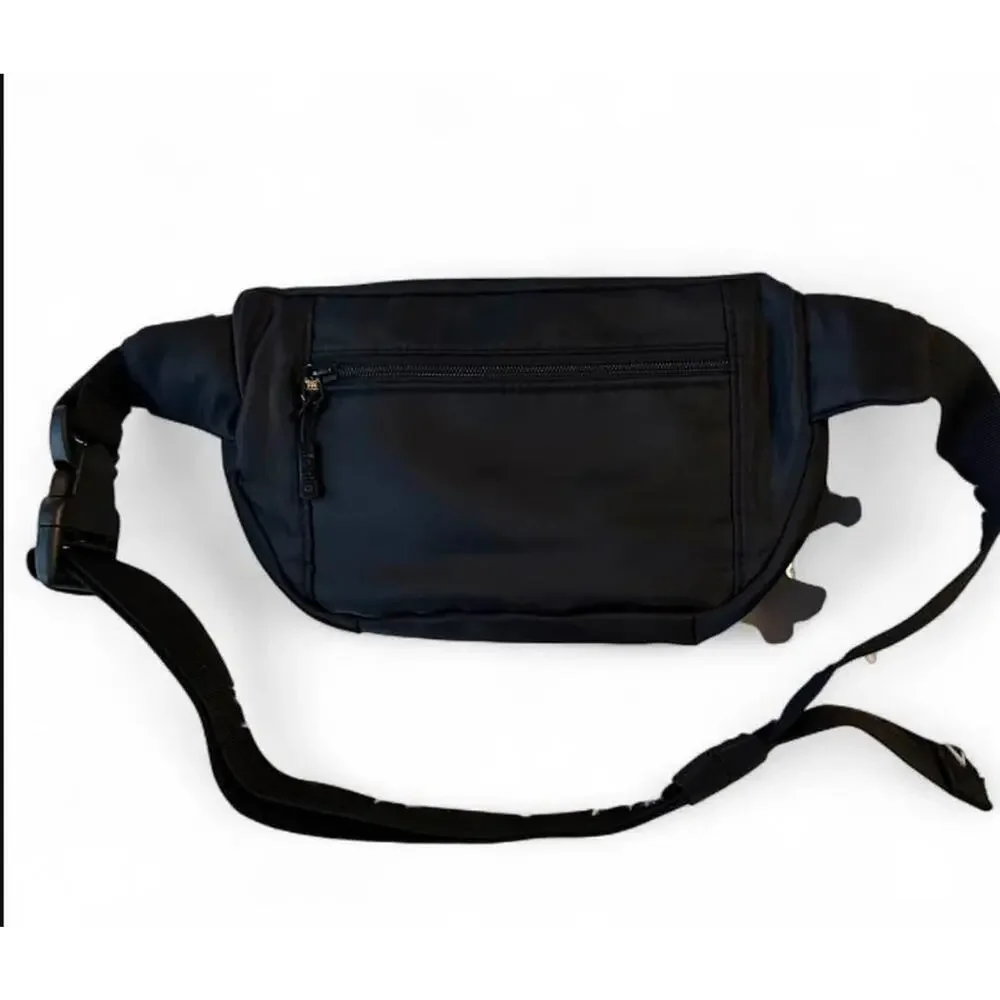NWT The Foldie Anti-Theft Foldable Crossbody Bag Black